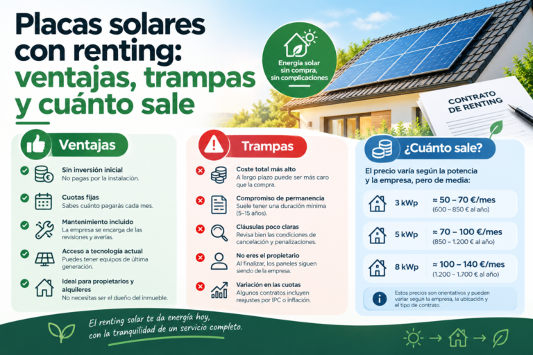 placas solares renting